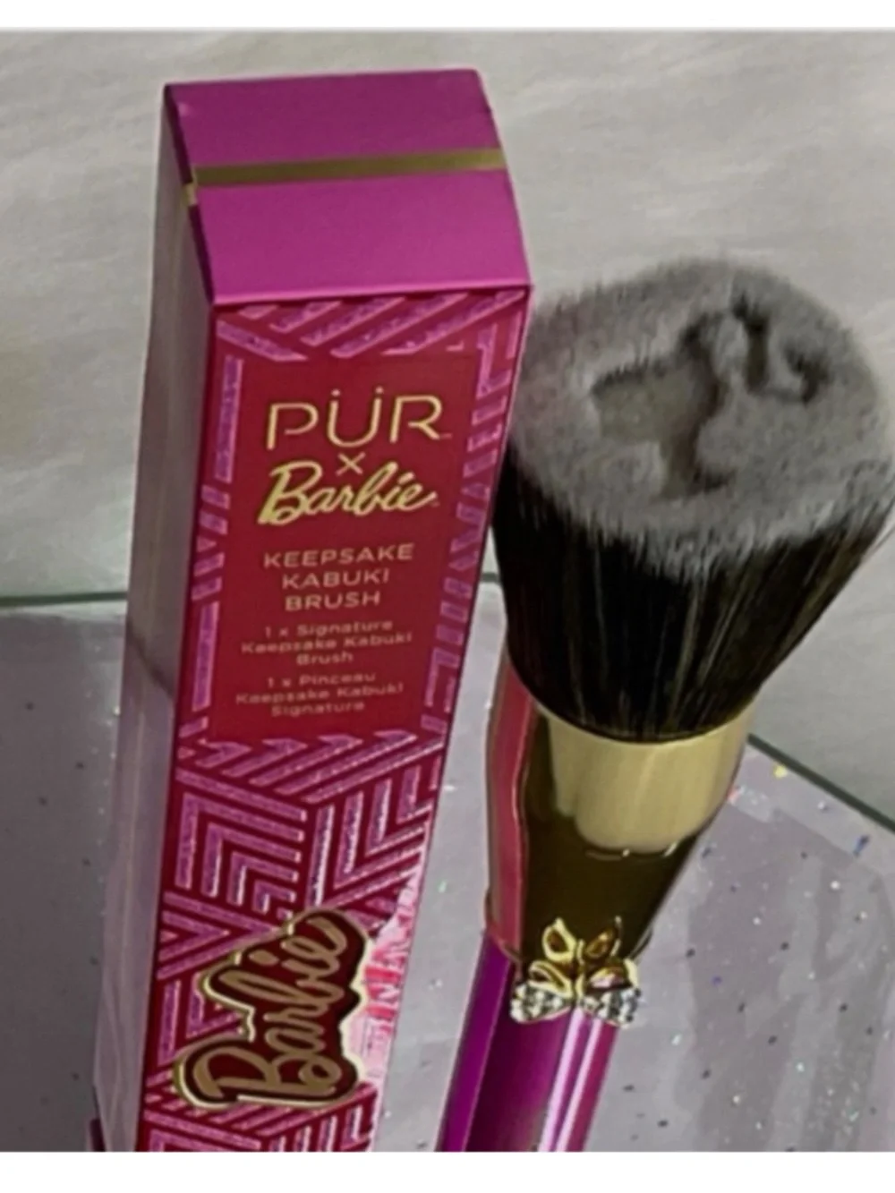PUR COSMETICS x BARBIE KEEPSAKE KABUKI BRUSH~ 2020 LIMITED EDITION ~ BNIB